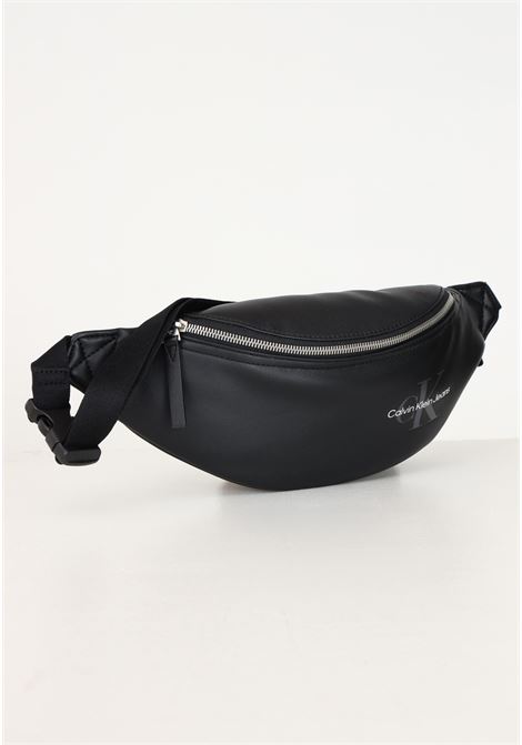 Black Monogram Soft Waistbag for men CALVIN KLEIN | K50K512029BEH